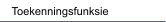 Toekenningsfunksie